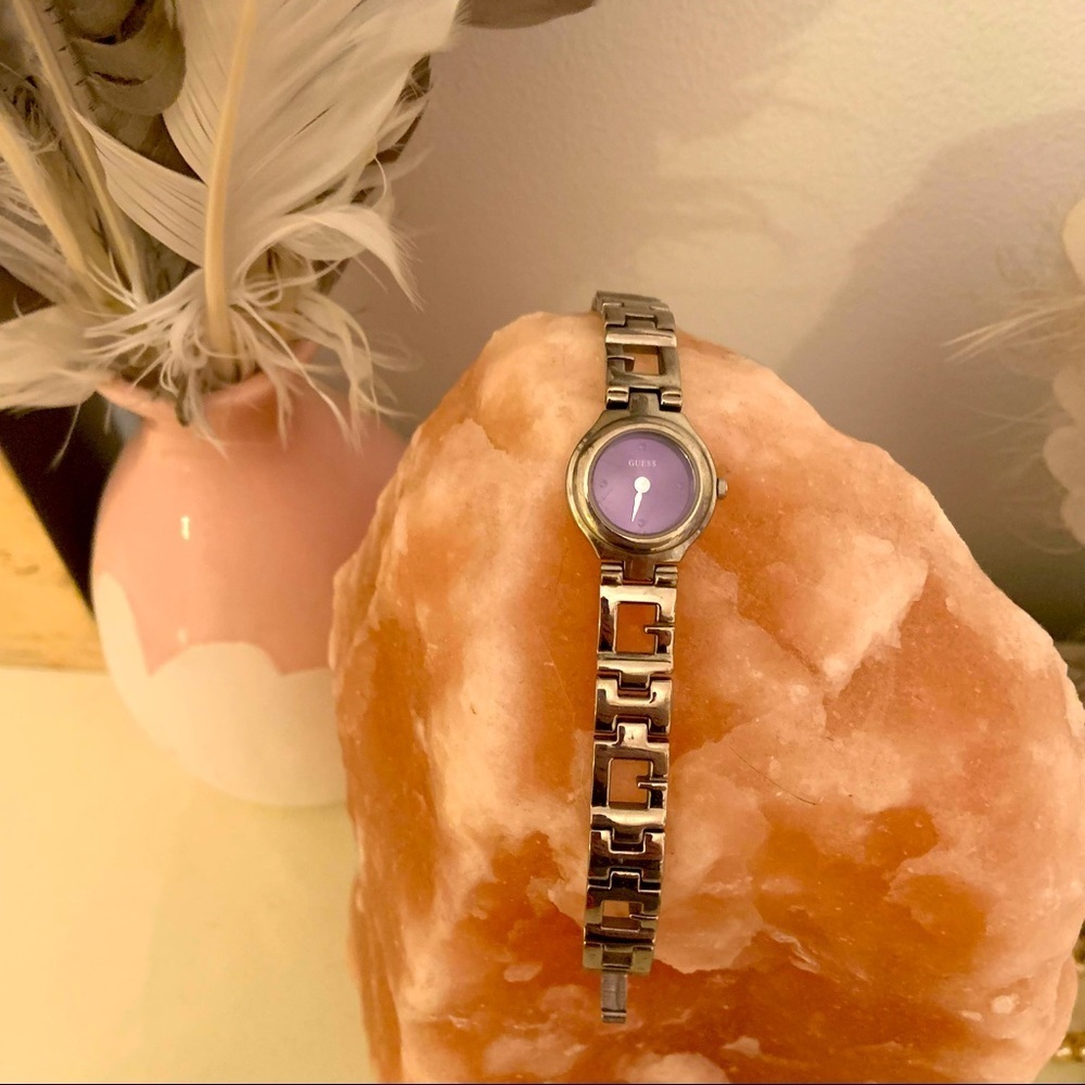 GUESS watch silver colour